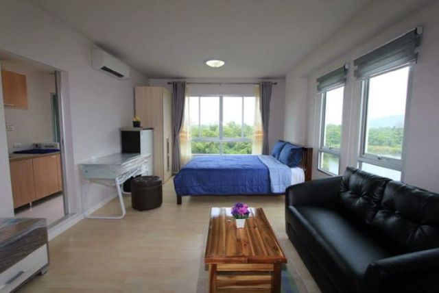 6A111217 ให้เช่าคอนโดกว้างขวาง สะอาด มีเฟอร์นิเจอร์ครบครันพร้อมอยู่