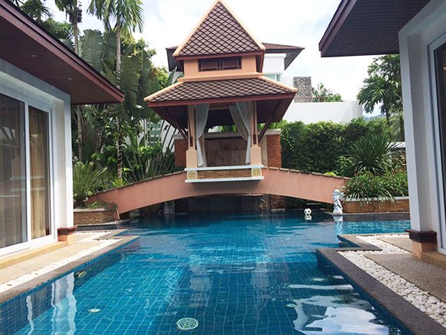 6A50154 ให้เช่า Pool villa 4 ห้องนอน 5 ห้องน้ำ พื้นที่ 150 ตรว.