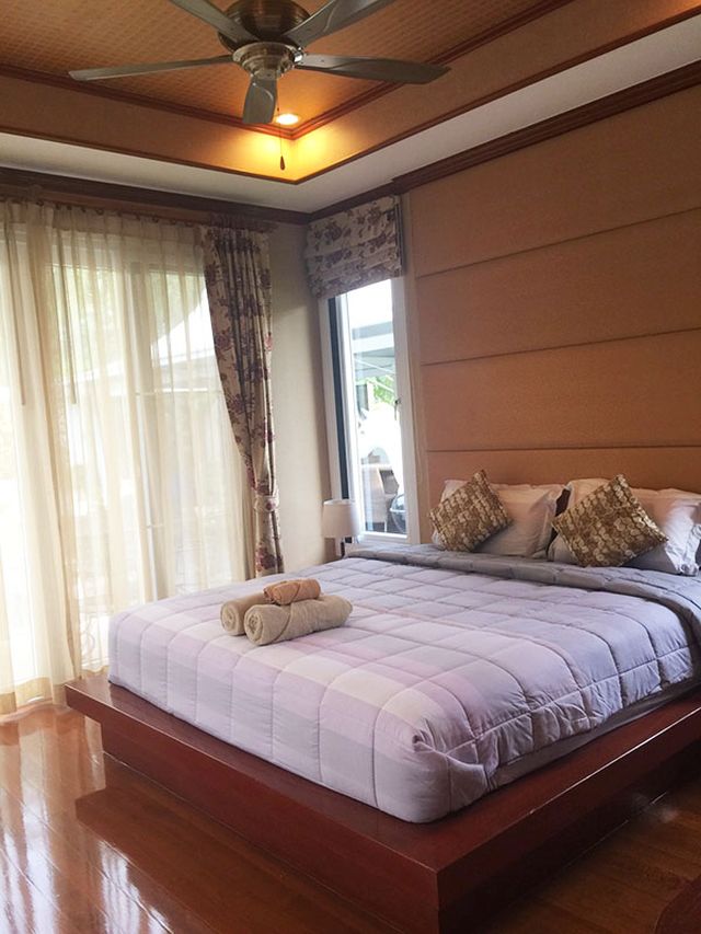 6A50154 ให้เช่า Pool villa 4 ห้องนอน 5 ห้องน้ำ พื้นที่ 150 ตรว.