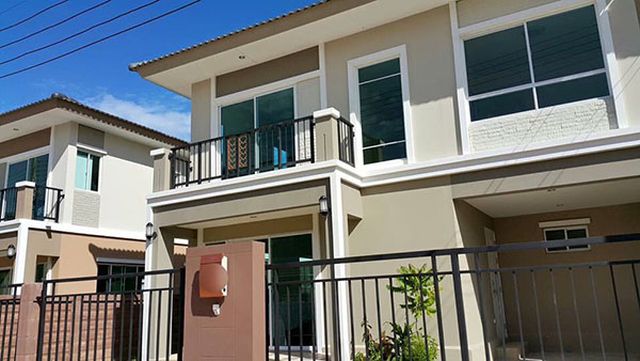 6A111228 ให้เช่าบ้านเดียว 2 ชั้น 3 ห้องนอน 2 ห้องน้ำ พื้นที่ 38 ตรว.