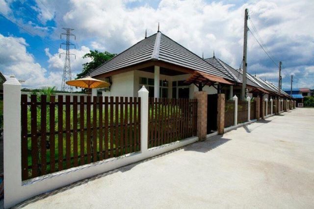 6A30023 ให้เช่าวิลล่าหนึ่งชั้น 1ห้องนอน 1ห้องน้ำ ราคา 10000 บาทต่อเดือน