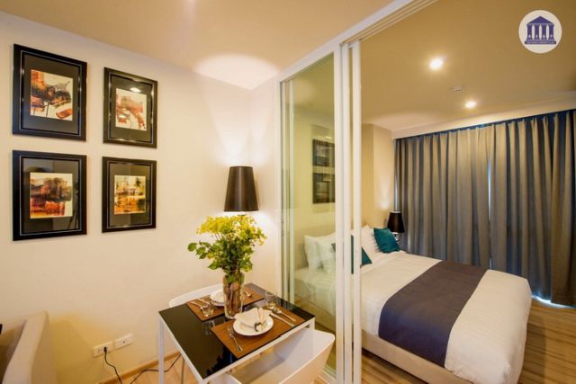 คอนโดแสนสิริ The Base Downtown ขาย 3.25 ล้าน-เช่า 15,000 ต่อเดือน ตึก A ชั้น 6