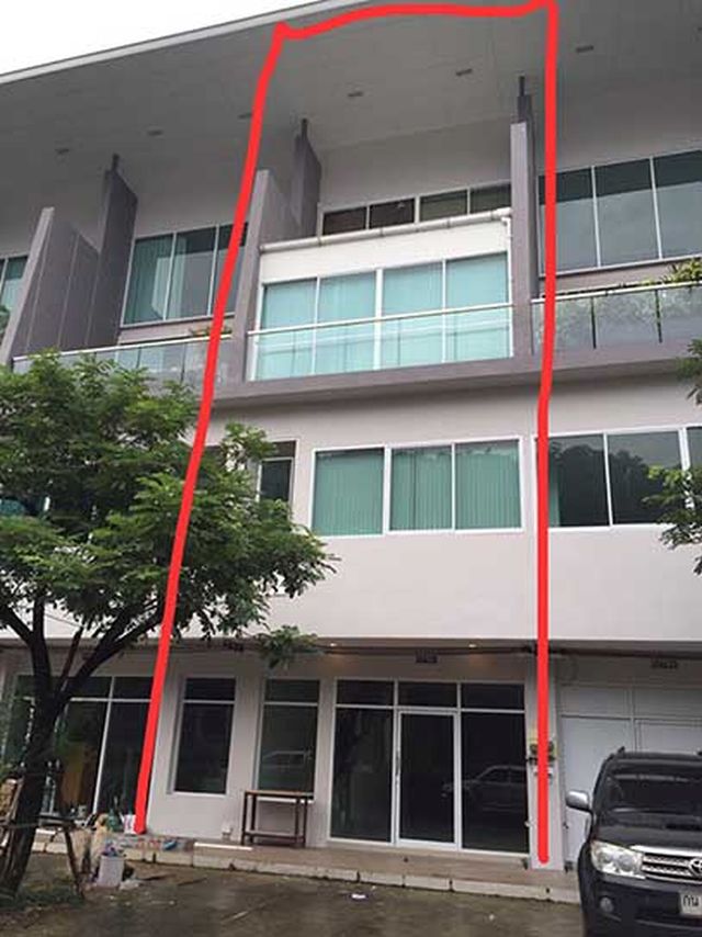 6A100883 ให้เช่าอาคารพาณิชย์ 4 ชั้น พื้นที่ 35 ตรว. ราคาเช่าเดือนละ 37,000 บาท