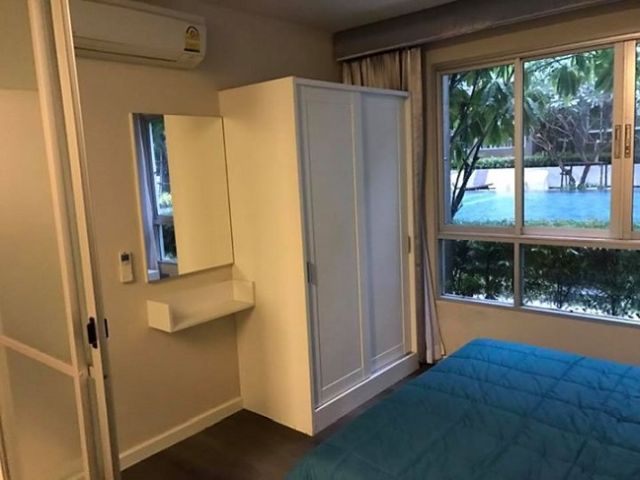 6A100888 ให้เช่าคอนโดมิเนียม ชั้น 1 มี 1 ห้องนอน 1 ห้องน้ำ เนื้อที่ 30 ตรม.