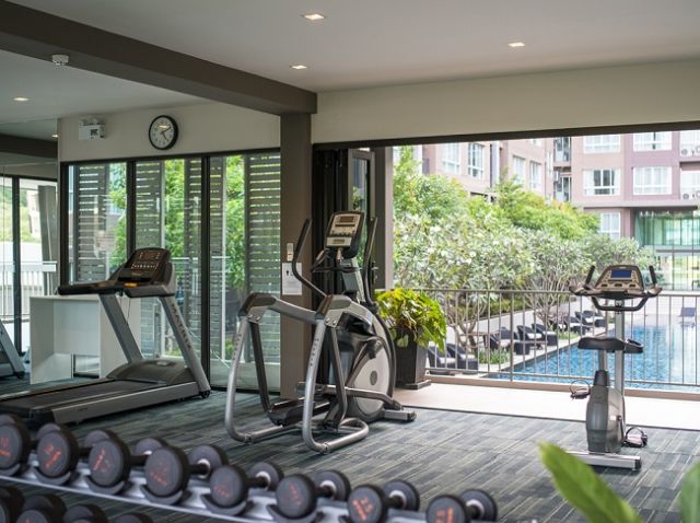 6A100888 ให้เช่าคอนโดมิเนียม ชั้น 1 มี 1 ห้องนอน 1 ห้องน้ำ เนื้อที่ 30 ตรม.