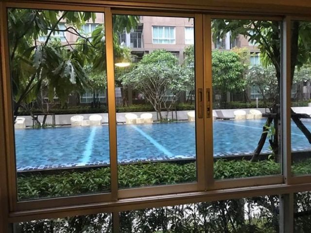 6A100888 ให้เช่าคอนโดมิเนียม ชั้น 1 มี 1 ห้องนอน 1 ห้องน้ำ เนื้อที่ 30 ตรม.