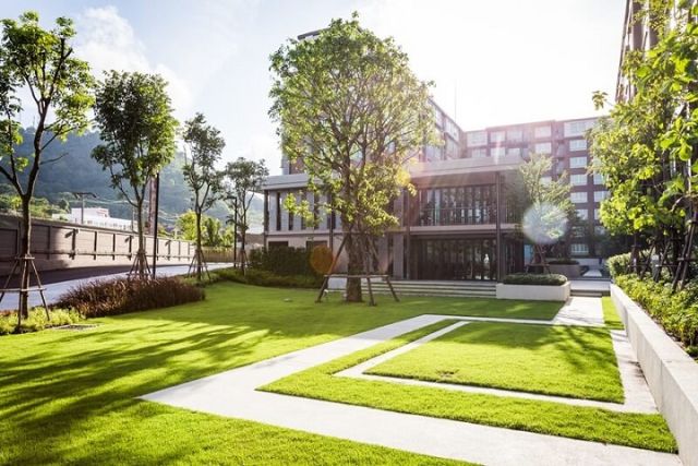 6A100888 ให้เช่าคอนโดมิเนียม ชั้น 1 มี 1 ห้องนอน 1 ห้องน้ำ เนื้อที่ 30 ตรม.