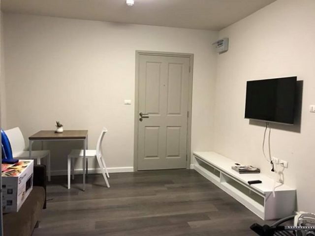 6A100888 ให้เช่าคอนโดมิเนียม ชั้น 1 มี 1 ห้องนอน 1 ห้องน้ำ เนื้อที่ 30 ตรม.