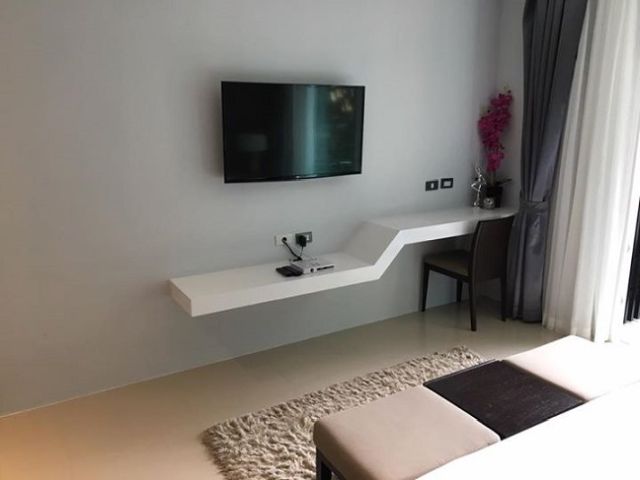 6A60107 ให้เช่าคอนโดมิเนียม ชั้น 5 มี 1 ห้องนอน 1 ห้องน้ำ เนื้อที่ 38 ตรม.