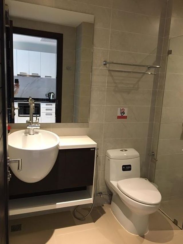 6A60107 ให้เช่าคอนโดมิเนียม ชั้น 5 มี 1 ห้องนอน 1 ห้องน้ำ เนื้อที่ 38 ตรม.