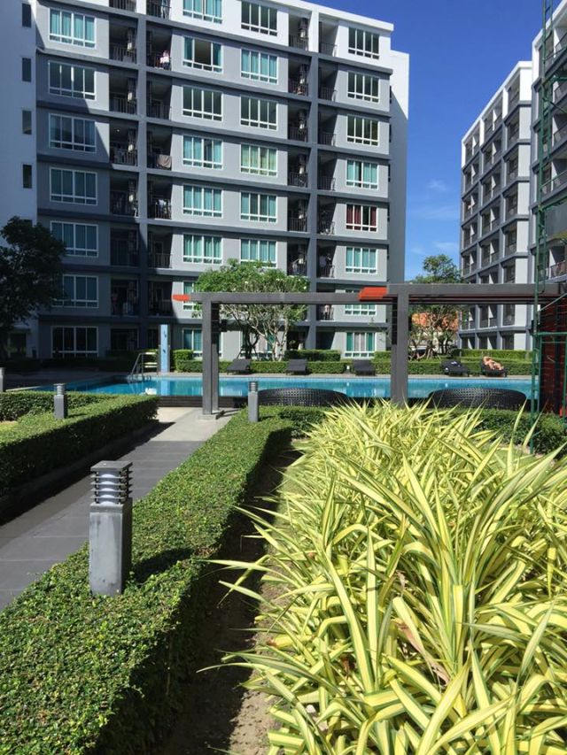 6A100894 ให้เช่า Condo 1ห้องนอน 1ห้องน้ำ 6000 บาทต่อเดือนอยู่ใกล้ตลาดนาคา.