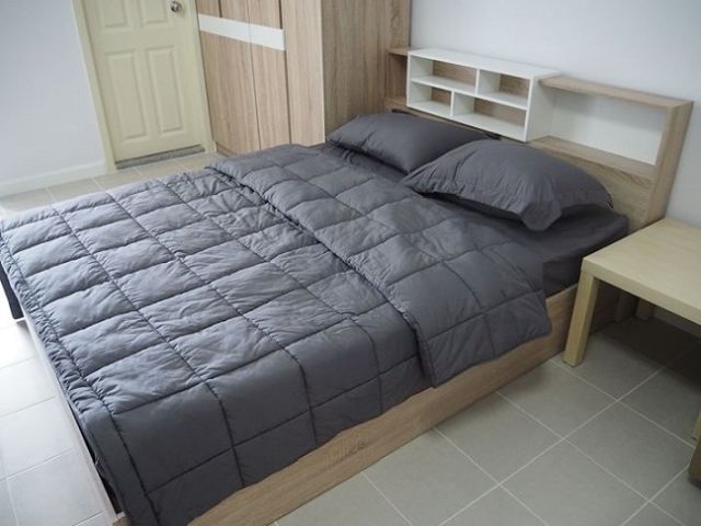 6A100911 ให้เช่าคอนโดมิเนียม ชั้น 7 มี 1 ห้องนอน 1 ห้องน้ำ เนื้อที่ 30 ตรม.