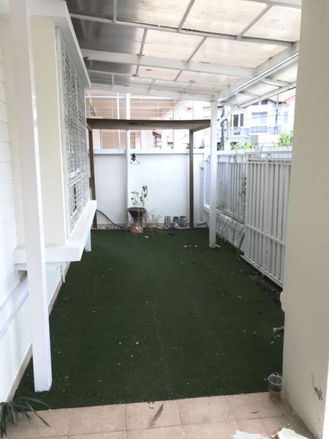 ขายบ้านแฝดชั้นเดียว สภาพใหม่ เจ้าของขายเอง ไม่ได้อยู่อาศัย ย้ายเข้าอยู่ได้ทันที