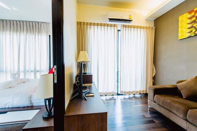 6A80352 ให้เช่าคอนโดมิเนียม มี 1 ห้องนอน 1 ห้องน้ำ เนื้อที่ 44 ตรม.