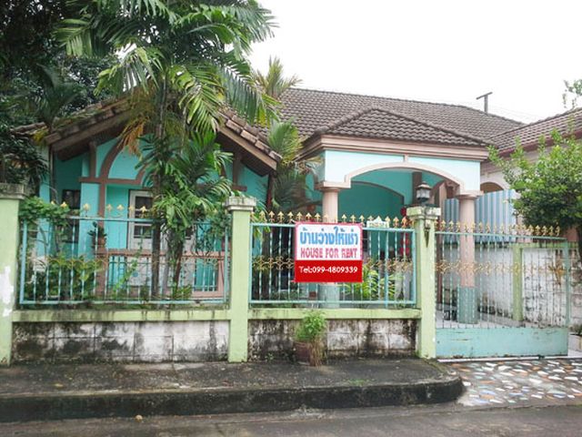 6A90189 ให้เช่าบ้านเดี่ยวชั้นเดียว 3 ห้องนอน 2 ห้องน้ำ พื้นที่ 65 ตรว.