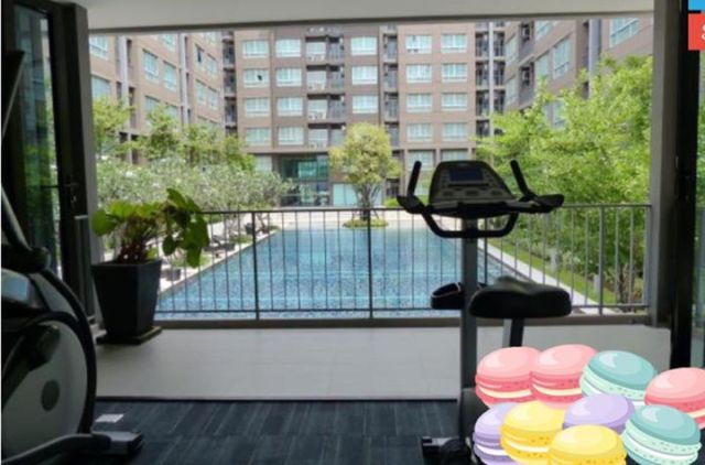 6A100157 ให้เช่าคอนโดมิเนียม 1 ห้องนอน 1 ห้องน้ำ เนื้อที่ 29 ตรม.