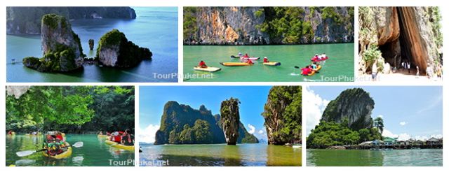 ทัวร์อ่าวพังงา พายแคนู เรือใหญ่