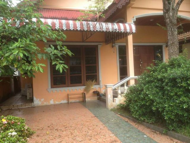 6A90753 ให้เช่าบ้านเดี่ยว 1 ชั้น ขนาด 50 ตรว. 2 ห้องนอน 1 ห้องน้ำ.