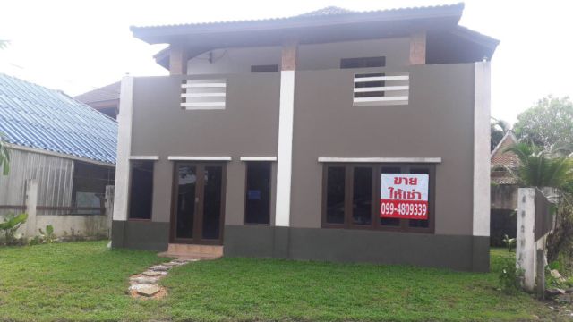 6A120416 ให้เช่าบ้านเดี่ยว 2 ชั้น 3 ห้องนอน 2 ห้องน้ำ เดือนละ 25,000 บ.