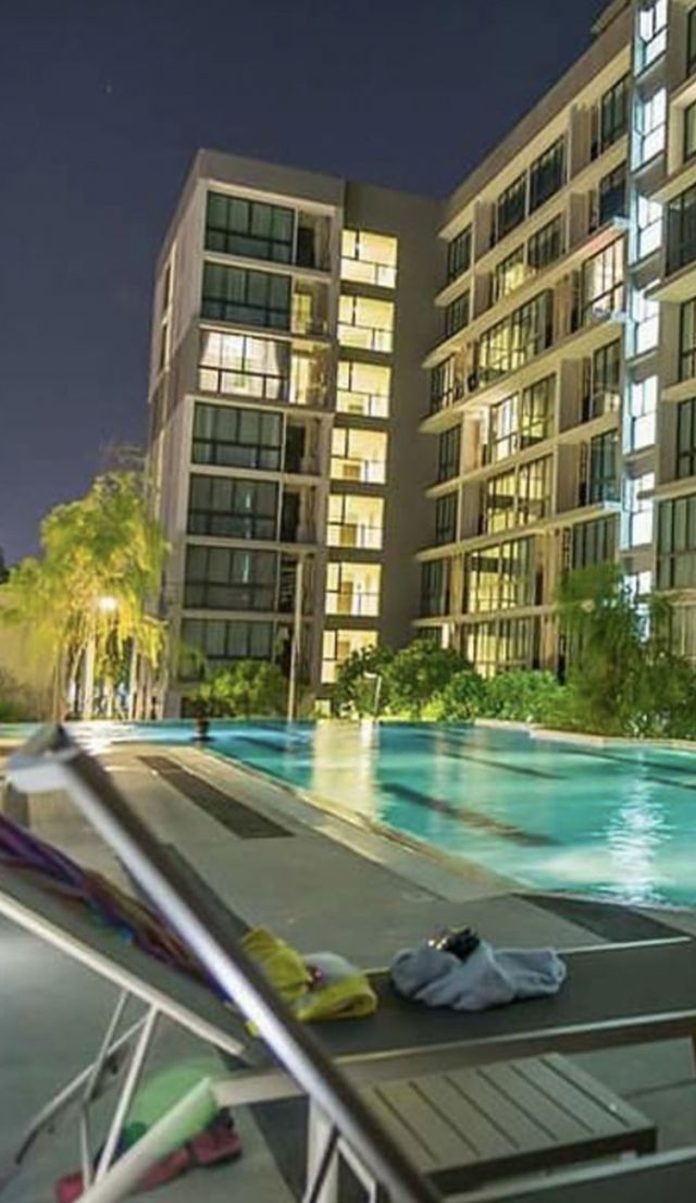 6A100986 ให้เช่าคอนโดวิวสระว่ายน้ำกลางใจเมือง พื้นที่ 30 ตรม. เดือนละ 12,000 บ.