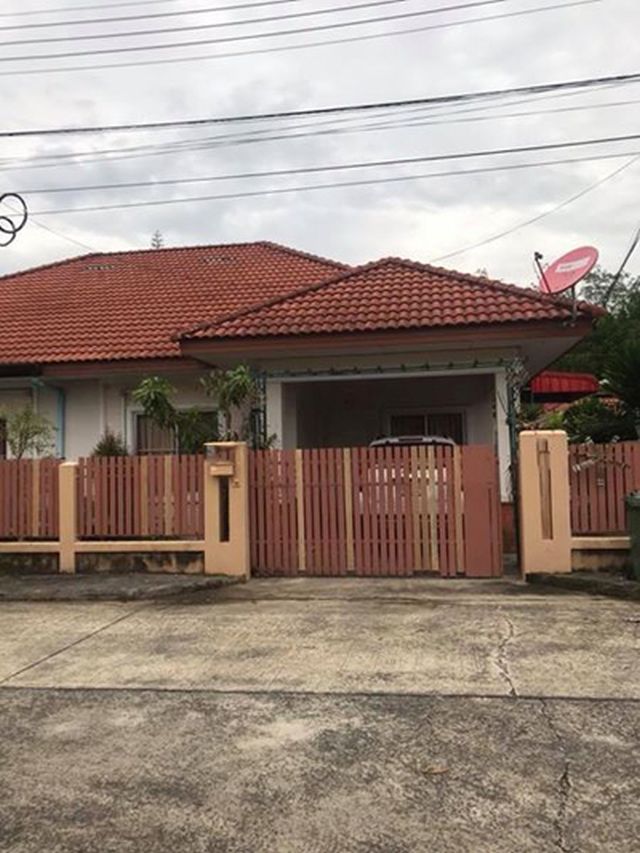 6A120413 บ้านเช่า ให้เช่าบ้านเดี่ยวชั้นเดียว 2 ห้องนอน 2 ห้องน้ำ พื้นที่ 50 ตรว.