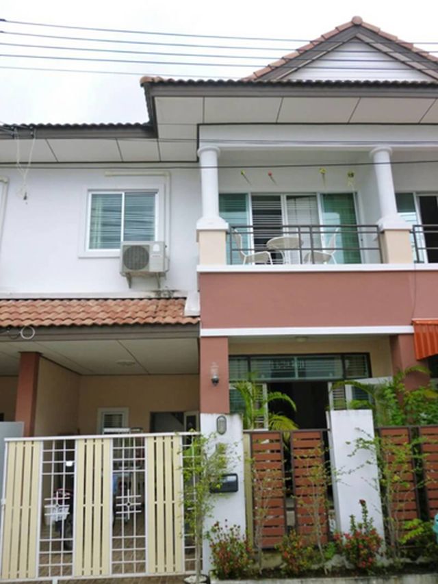 6A90759 บ้านเช่า ให้เช่าบ้านแฝดสองชั้น 3 ห้องนอน 2 ห้องน้ำ