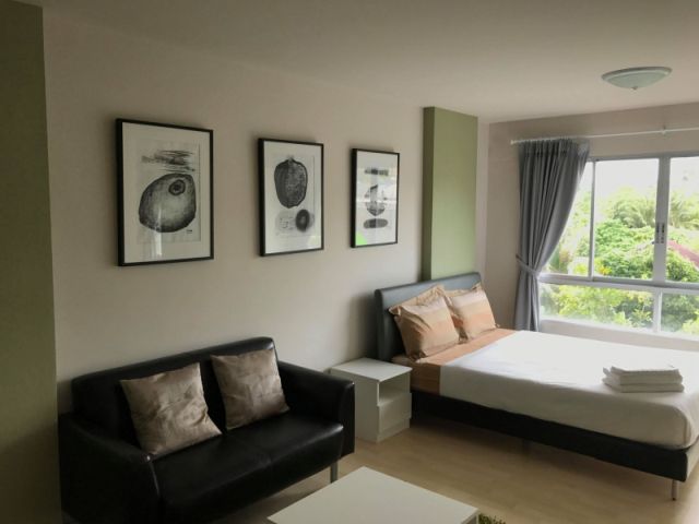 6A111385 ให้เช่าคอนโดสวยย่านเศรษฐกิจ ใกล้สิ่งอำนวยความสะดวก เดือนละ 8,000 บ.