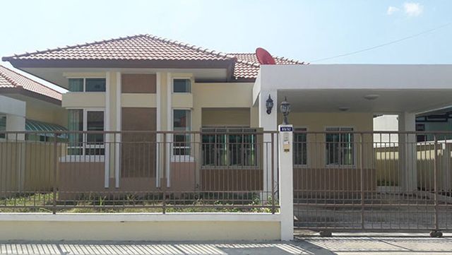 6A90770 ให้เช่าบ้านเดี่ยวชั้นเดียว พื้นที่ 63 ตรว. 3 ห้องนอน 2 ห้องน้ำ