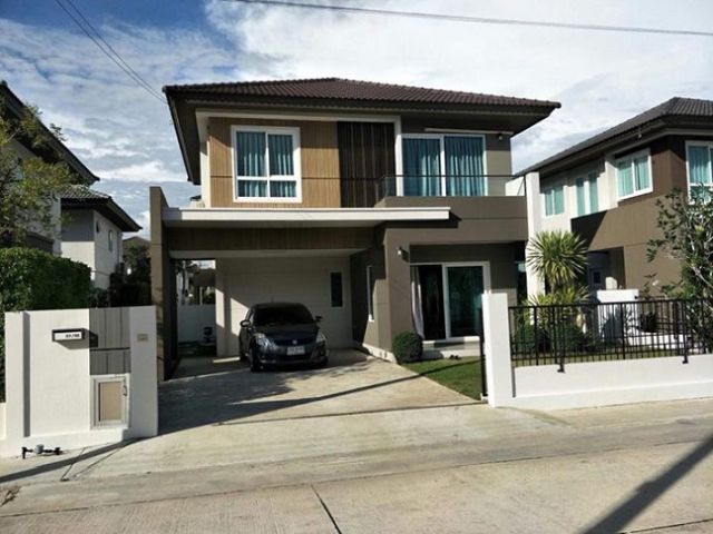 6A111396 ให้เช่าบ้านเดี่ยว 2 ชั้น 3 ห้องนอน 3 ห้องน้ำ พื้นที่ 56 ตรว.