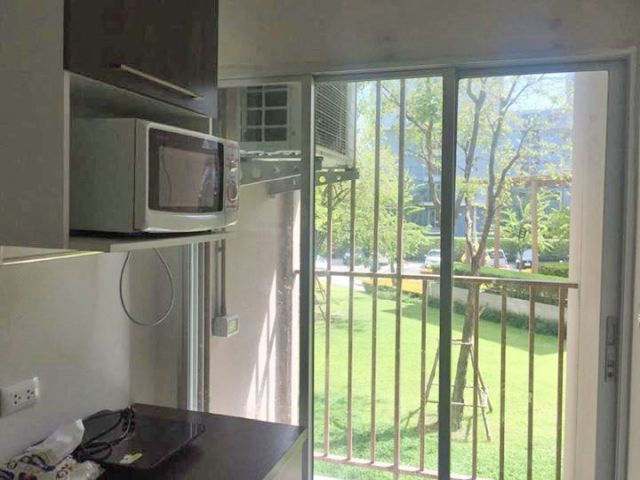 6A111405 ให้เช่าคอนโดวิวสวน บรรยากาศดี ราคาน่าจับจอง พร้อมเฟอร์นิเจอร์ครบ.