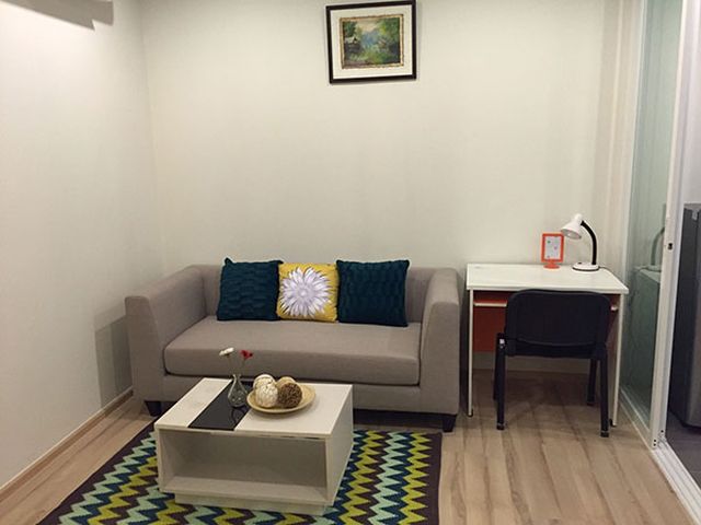 6A101039 ให้เช่าThe Base Uptown ขนาดพื้นที่ 34 ตารางเมตร 1 ห้องนอน 1 ห้องน้ำ