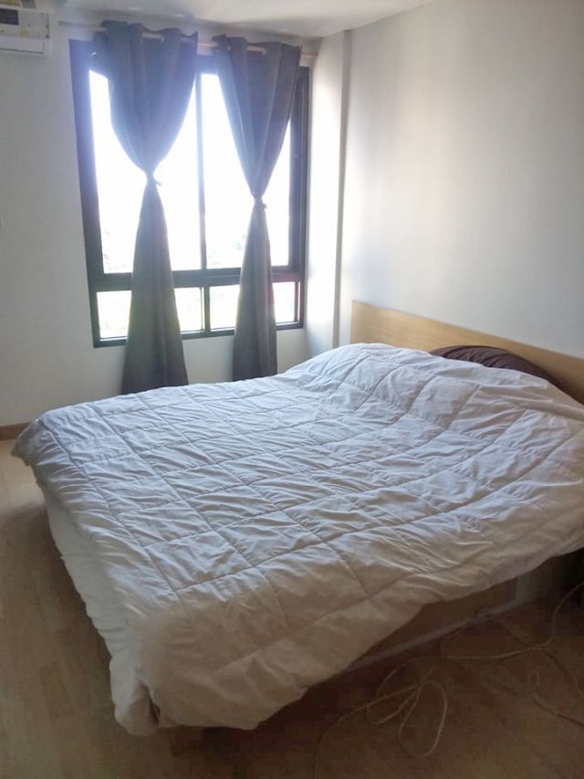 6A101047 ให้เช่าคอนโดราคาถูก เฟอร์นิเจอร์ครบ เดือนละ 7,000 บ.