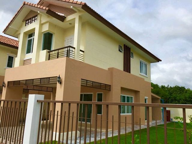 6C120170 ขายบ้านเดี่ยว 2 ชั้น 3 ห้องนอน 3 ห้องน้ำ พื้นที่ 60 ตรว.