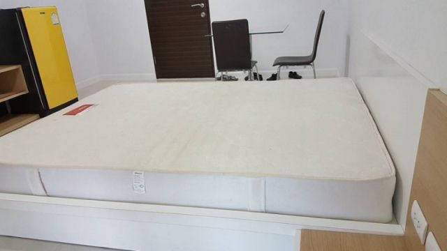 6A101062 ให้เช่าคอนโดมิเนียม ชั้น 4 มี 1 ห้องนอน 1 ห้องน้ำ เนื้อที่ 29.5 ตรม.