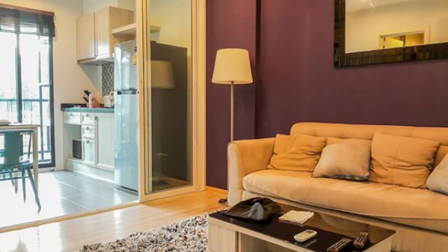 6A101100 ให้เช่าคอนโด The base height condo 1 ห้องนอน 1 ห้องน้ำ  พื้นที่ 40 ตรม.