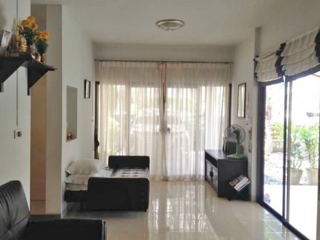 6A40316 ให้เช่าบ้านแฝดชั้นเดียว 2ห้องนอน 1ห้องน้ำ เดือนละ 20,000 บ.