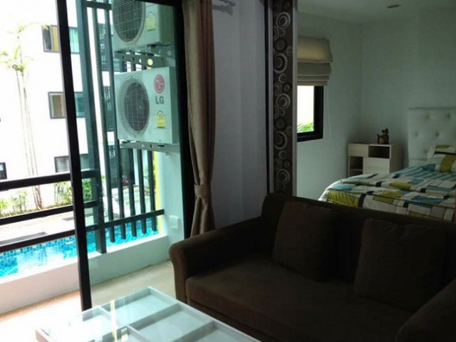 6A111483 ให้เช่าคอนโดมิเนียม ชั้น 3 มี 1 ห้องนอน 1 ห้องน้ำ เนื้อที่ 36.5 ตรม.