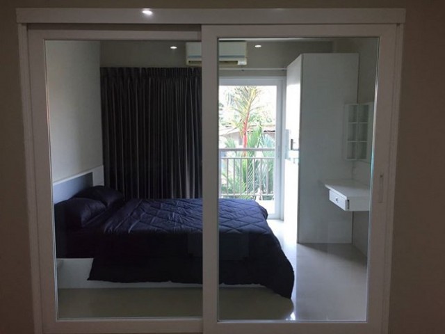 6A101104 ให้เช่าคอนโดมิเนียม ชั้น 2 มี 1 ห้องนอน 1 ห้องน้ำ เนื้อที่ 40 ตรม.