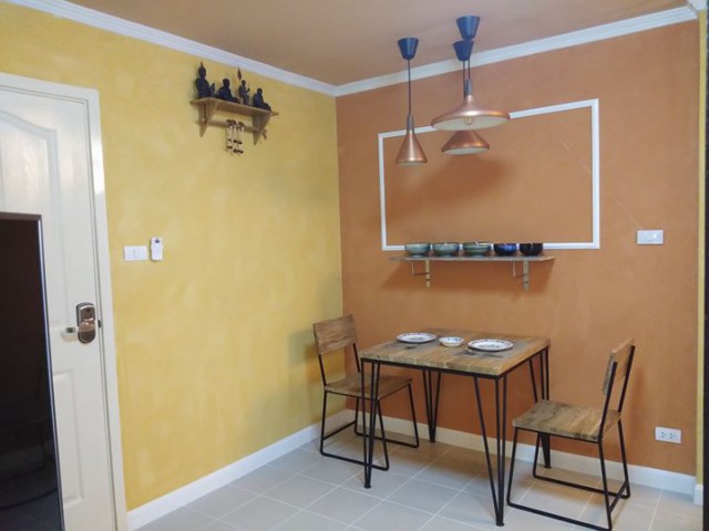 6A101118 ให้เช่าคอนโดย่านเศรษฐกิจ ห้องสวย เฟอร์นิเจอร์ครบ เดือนละ 27,000 บ.