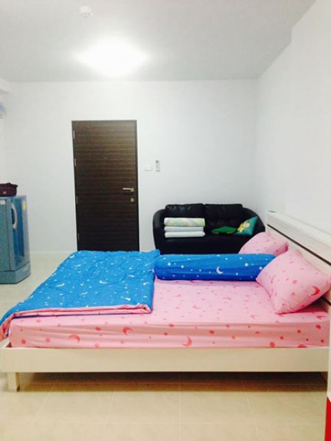 6A101122 ให้เช่าคอนโดย่านเศรษฐกิจ เฟอร์นิเจอร์ครบครัน ใจกลางเมือง