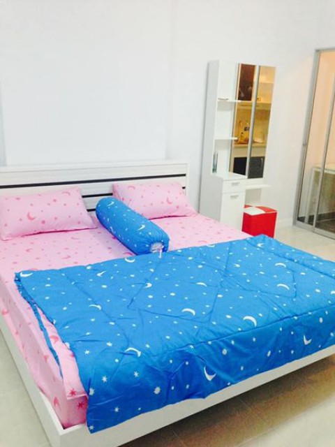 6A101122 ให้เช่าคอนโดย่านเศรษฐกิจ เฟอร์นิเจอร์ครบครัน ใจกลางเมือง