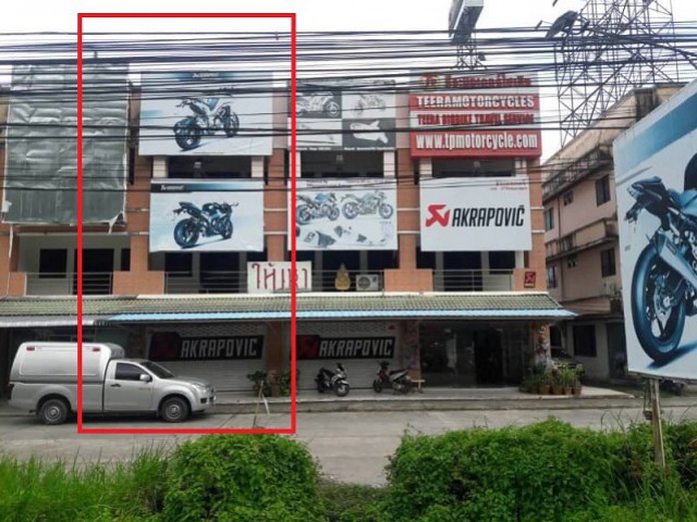 6A101128 ให้เช่าอาคารพาณิชย์ 3 ชั้น 3 ห้องนอน 3 ห้องน้ำ พื้นที่ 25 ตรว.