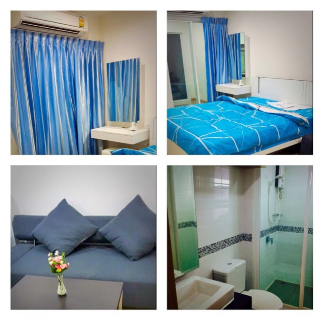 6A101131  ให้เช่าคอนโดย่านเศรษฐกิจ วิวเมือง พื้นที่ 32.8 ตรม.