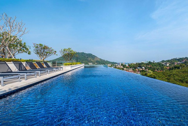 6A101140 ให้เช่าคอนโด The Base Height Condo  1 ห้องนอน ราคา 12,000บาทต่อเดือน