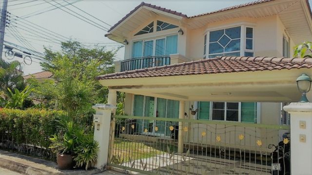 6A120471 บ้านเช่า ให้เช่าบ้านเดี่ยวสองชั้น 4 ห้องนอน 4 ห้องน้ำ พื้นที่ 66 ตรว.