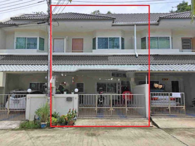 6A101141 ให้เช่าทาวน์เฮ้าส์ 2 ชั้นใจกลางเมือง พื้นที่ 22.5 ตรว. 2 นอน 2 น้ำ