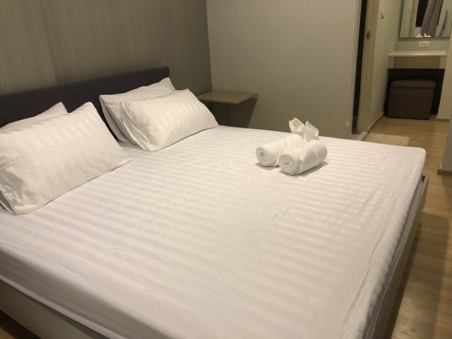 6A40332 ให้เช่าคอนโดมิเนียม ชั้น 7 มี 1 ห้องนอน 1 ห้องน้ำ เนื้อที่ 29 ตรม.