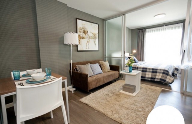 6A111517 ให้เช่าคอนโด Dcondo mine 1 ห้องนอน 1 ห้องน้ำ