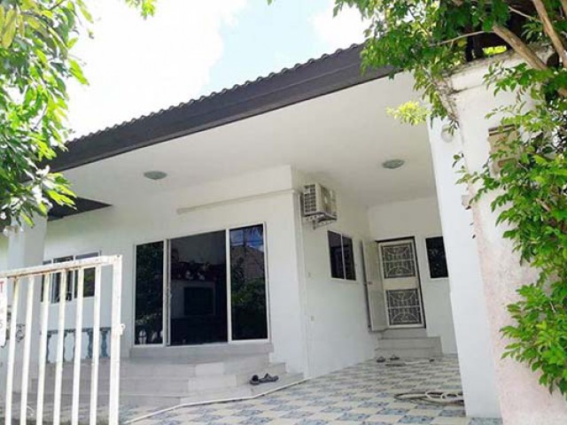 6C120173  ขายบ้านเดี่ยวชั้นเดียว 3 ห้องนอน 2 ห้องน้ำ พื้นที่ 76 ตรว.