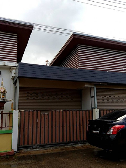 CL-0006 -บ้านแฝดชั้นเดียวให้เช่า มี 2 ห้องนอน 1 ห้องน้ำ 1 ห้องครัว